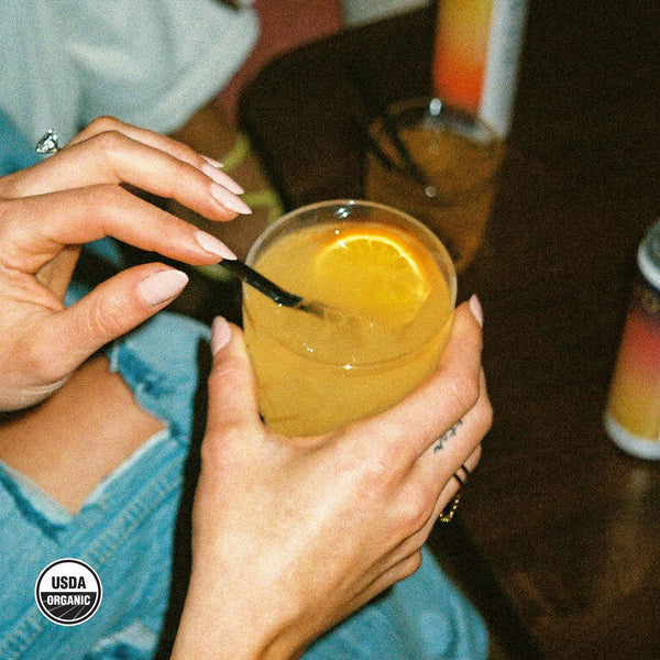 hiyo Peach Mango Social Tonic (Ready to Drink 4 Pack)