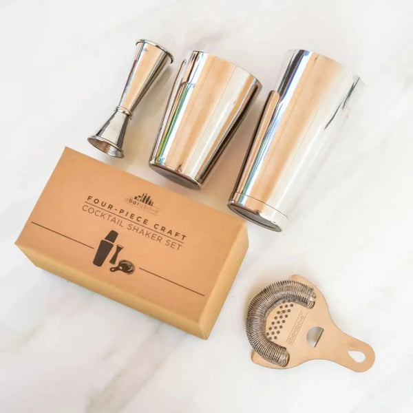 A Bar Above Craft Bar Set - Stainless Steel (4 piece)