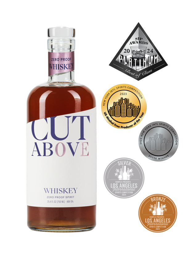 Cut Above Zero Proof Bourbon Whiskey