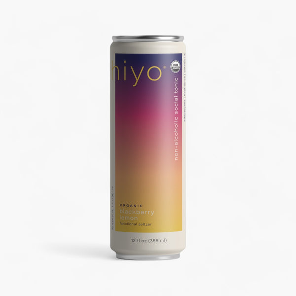 hiyo Blackberry Lemon Social Tonic (Ready to Drink Single Can)