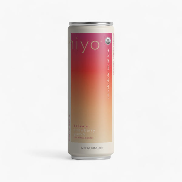 hiyo Strawberry Guava Social Tonic (Ready to Drink 4 Pack)