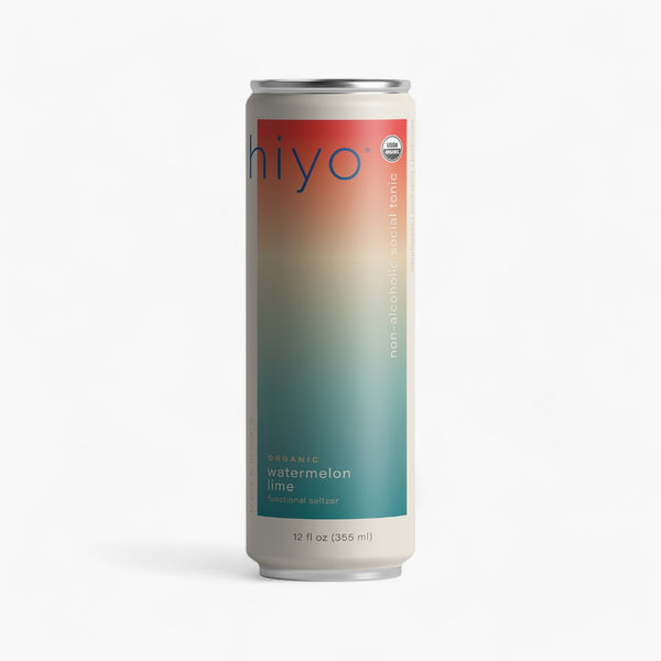 hiyo Watermelon Lime Social Tonic (Ready to Drink 4 Pack)