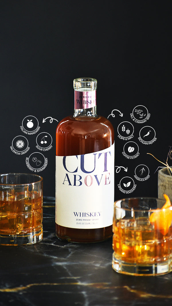 Cut Above Zero Proof Bourbon Whiskey