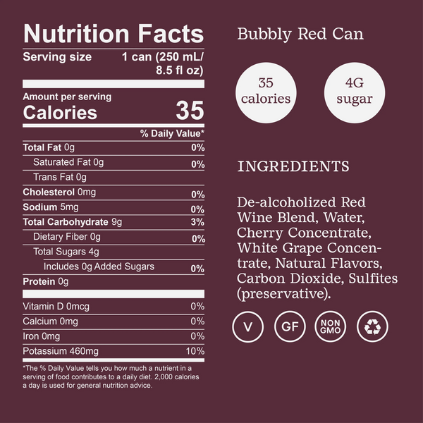 Surely Bubbly Red Wine (4 Pack)