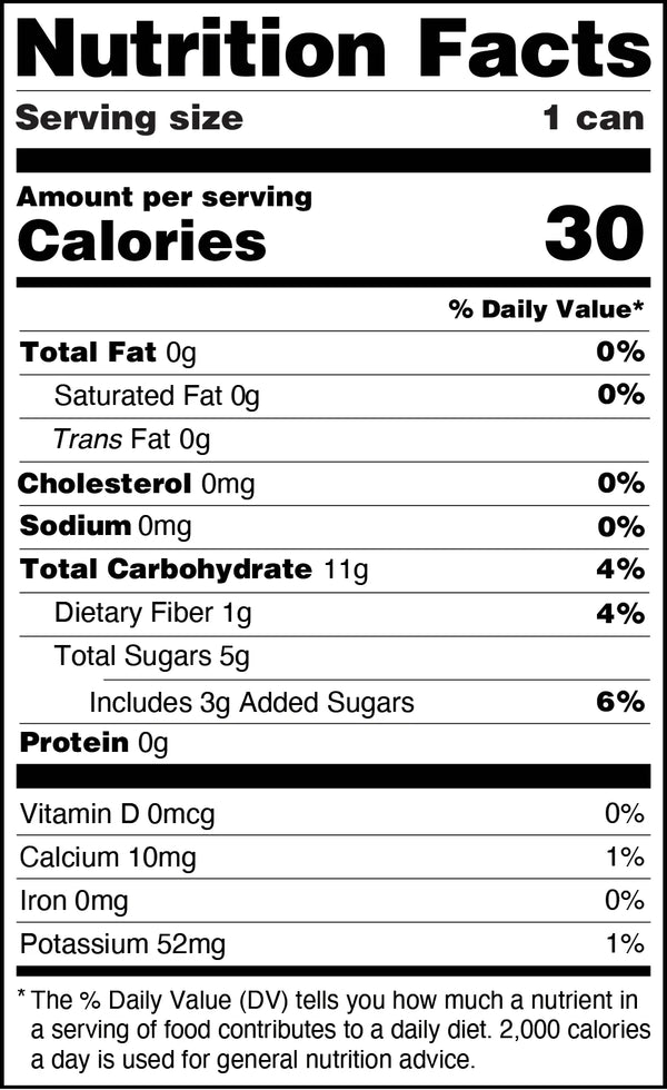 hiyo Blackberry Lemon Social Tonic (Ready to Drink Single Can)