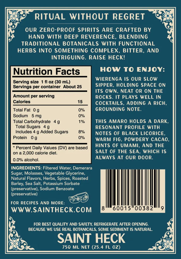 Saint Heck Amaro Wierenga