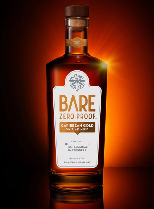 BARE Zero Proof Caribbean Gold Spiced Rum
