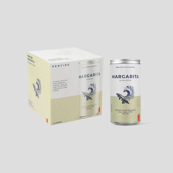 NØLO Nonalcoholic Bottle Shop Pentire Margarita 4 Pack