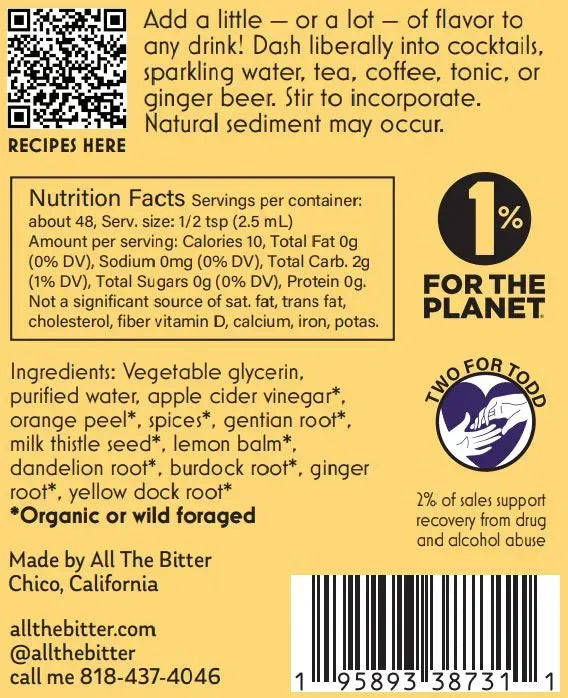 All The Bitter Orange Bitters