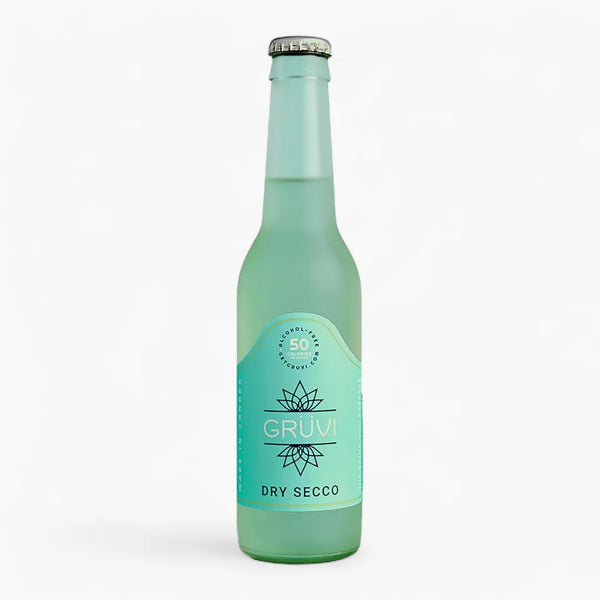 Grüvi Dry Secco Non-Alcoholic Prosecco (4 Pack)