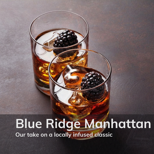 NØLO Recipe: Blue Ridge Manhattan