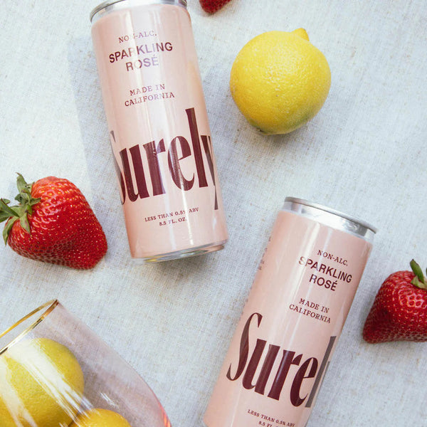 Surely Sparkling Rosé Cans (4 Pack)