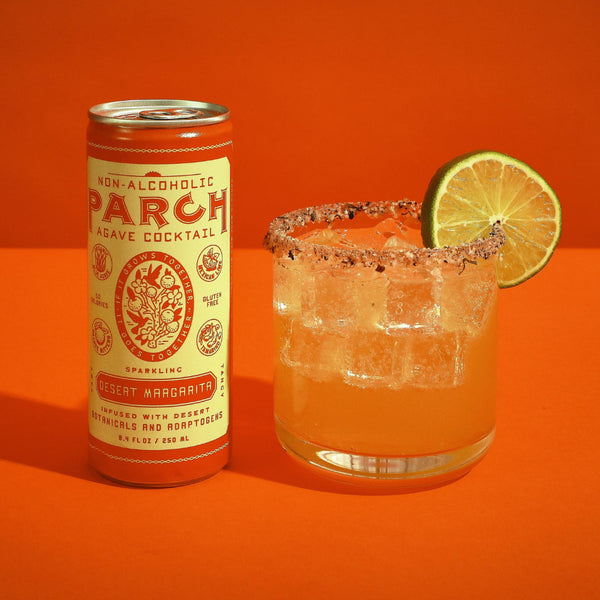 Parch Desert Margarita Non-Alcoholic Agave Cocktail (4 Pack)