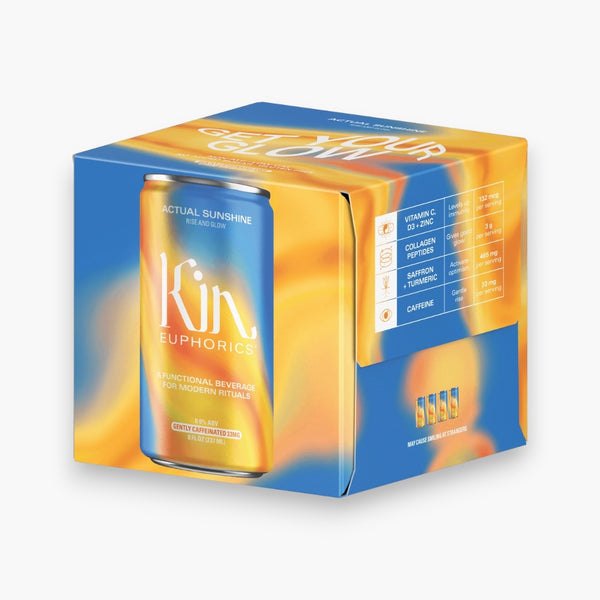 Kin Euphorics Actual Sunshine (Ready to Drink 4 Pack)