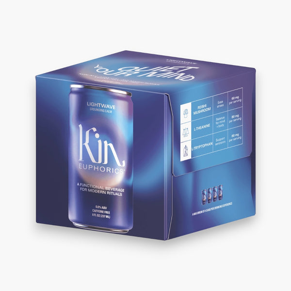 Kin Euphorics Light Wave (Ready to Drink 4 Pack)