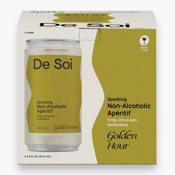 De Soi Golden Hour Non-Alcoholic Apéritif (4 Pack)